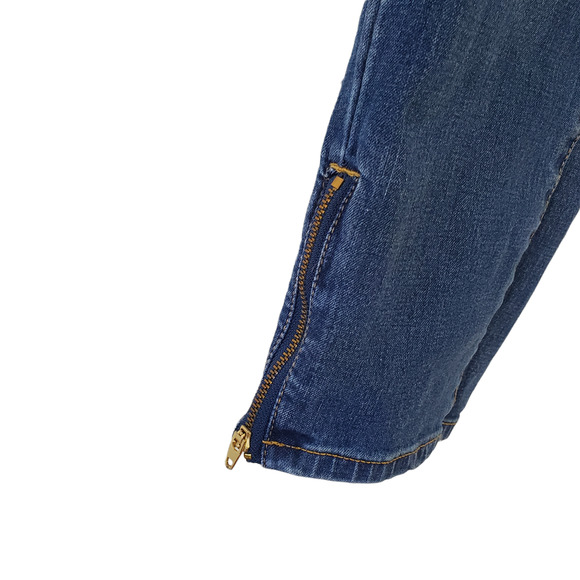 G.I.L.I. " As Is" Size 16 Ankle Zip Jeans - Picture 3 of 8